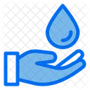 Water Hand Recycling Icon