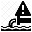 Water Drainage Pollution Icon
