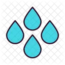 Water Water Drops Drops Icon