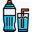 Water Glass Water Bottle Icon