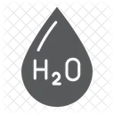 Water Formula Chemical Icon