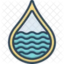 Water Aqua Beverage Icon