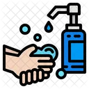 Water Wash Hand Icon