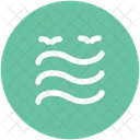 Water Waves Birds Icon