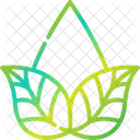 Water Leaf Sustainability Icon
