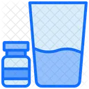 Water Medicine Glass Icon