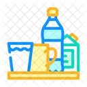 Water Milk Tea Icon