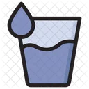 Water Water Glass Energy Drink Icon
