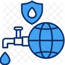 Water Save Shortage Icon