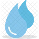 Water Drop Aqua Icon