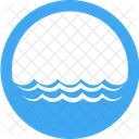 Ocean Wave Sea Icon