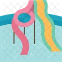 Water Park Slide Icon