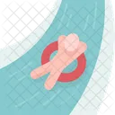 Water Ride Lazy Icon