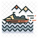 Water Activity Boat Icon