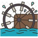 Water Wheel Mill Icon
