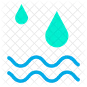 Water Rain Sea Icon