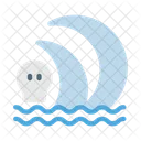 Water Flood Disaster Icon