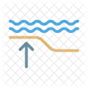 Water Rising Tide Icon