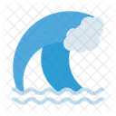 Water Wave Flood Icon