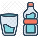 Water Water Bottle Glass Icon