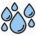 Water Ecology Blue Icon