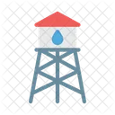 Water House Tower Icon