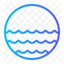 Water Waves Sea Bottom Icon