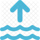 Water Arrow Up Sea Arrow Icon