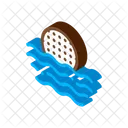 Water Ball White Icon