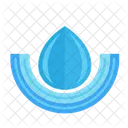 Water Line Base Icon