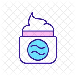 Water based cosmetic product  Icon
