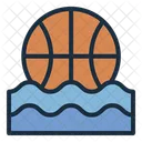 Water Basketball Basketball Aquatic Sport Icon