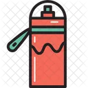 Camping Water Bottle Icon