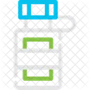 Water Bottle Hydration Icon
