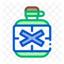 Water Bottle Jungle Icon