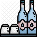 Water Bottle Water Glass Icon