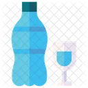 Water Bottle Water Food Icon