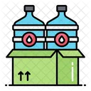 Water Bottle Package Parcel Icon