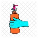 Vibrant Fill Water Bottle Illustration Water Bottle Bottle Icon