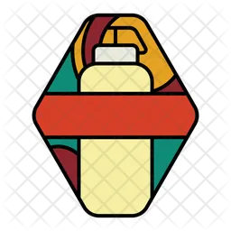 Water Bottle Badge  Icon
