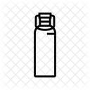 Water Bottle Titanium Icon