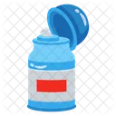 Water Bottle Flask Water Container Icon