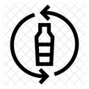 Water Bottle Plastic Icon
