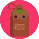 Water Bottle Bottle Army Icon