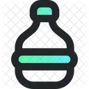 Water Bottle Drink Plastic Icon