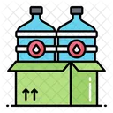 Water Bottle Package Parcel Icon