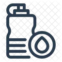 Water Bottle Drink Hydration Icon