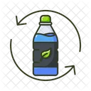 Water Bottle Recycling  Icon