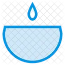 Water Bowl Treatment Spa Icon