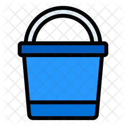 Water Bucket  Icon